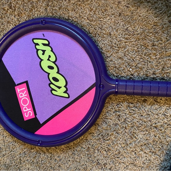 Vintage 1991 Original Koosh Paddle ball Rackets OddzOn - Picture 3 of 6